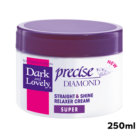 Dark and Lovely Precise Diamond Straight And Shine Relaxer Super - 250ml Buy Online in Zimbabwe thedailysale.shop