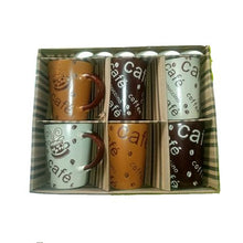 Load image into Gallery viewer, Coffee Mugs with Spoons Set
