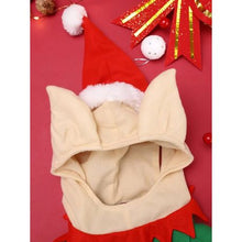 Load image into Gallery viewer, Pet 'Walking' Christmas Elf Costume with Arms - Large
