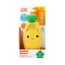 Load image into Gallery viewer, Bright Starts Babblin’ Banana Ring &amp; Sing Activity Toy
