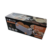 Load image into Gallery viewer, 4 Slice Toaster - 7 heat settings - Stop Button
