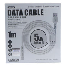 Load image into Gallery viewer, Remax RC-135A Type-C Fast Charge Cable - White
