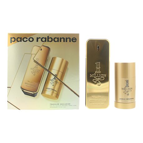 Paco Rabanne 1 Million EDT 100ml & Deo Stick 75ml Set (Parallel Import) Buy Online in Zimbabwe thedailysale.shop