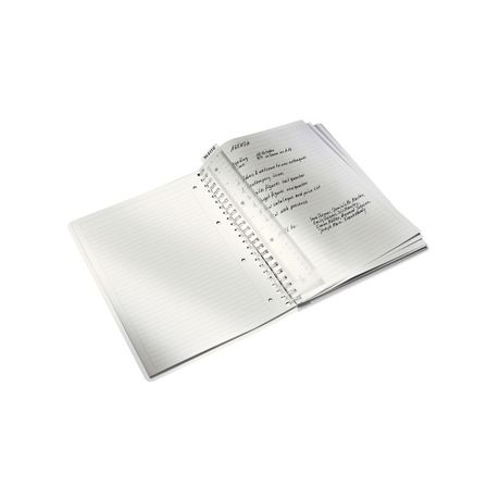 Leitz: A4 Ruled Perforated Punched WOW N/book Wire Bound - Orange Buy Online in Zimbabwe thedailysale.shop