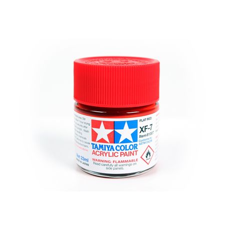 Tamiya XF-7 Flat Red Acrylic 23ml Paint - Flat Red Buy Online in Zimbabwe thedailysale.shop