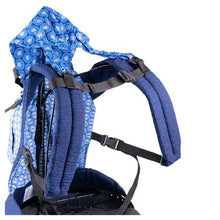 Load image into Gallery viewer, African Baby Carrier Original Blue Daisy
