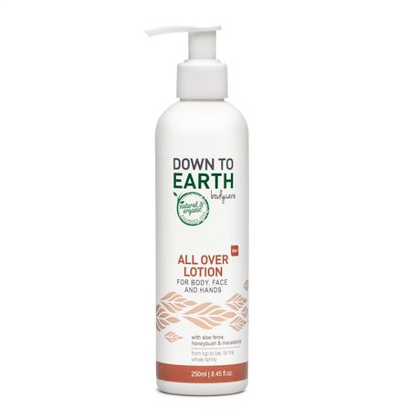 Down to Earth - All Over Lotion for Body, Face & Hands - 250ml