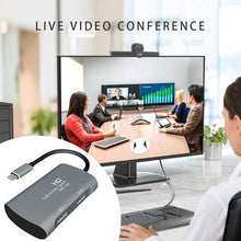 Load image into Gallery viewer, 1080P HDMI To HDMI + Type -C Audio And Video Capture Card With Loop -Z31A
