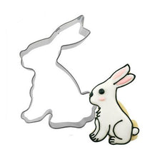Load image into Gallery viewer, Bunny and Carrot Stainless Steel Cookie Cutter Set
