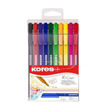 Load image into Gallery viewer, Kores K-liner Triangular Fineliners (Wallet of 10)

