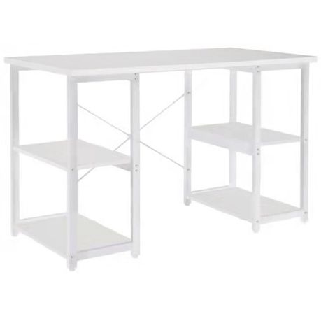 Madison Desk 4-Shelf, White Buy Online in Zimbabwe thedailysale.shop