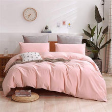 Load image into Gallery viewer, Wrinkle Resistant Egyptian Comfort Duvet Cover: Cool Flower Pink - King
