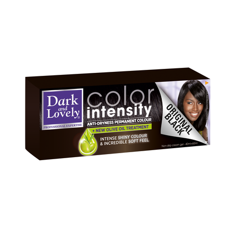 Dark and Lovely Color Intensity Permanent Color- Original Black Buy Online in Zimbabwe thedailysale.shop