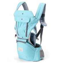 Load image into Gallery viewer, Hip Seat Breathable Mesh Baby Carrier - Light Green
