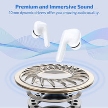 Load image into Gallery viewer, Letsfit - T18 TWS Wireless Stereo Earbuds with Charging Box - White

