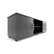 Load image into Gallery viewer, BAM! Oslo TV Stand 1800 - Linear Black
