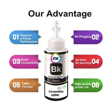 Load image into Gallery viewer, Universal Ink Compatible For HP-ink Tank Printers-Cyan 100ML
