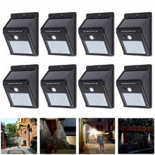 Load image into Gallery viewer, 12 Piece LED Solar Wall Light
