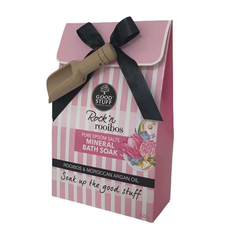 Good Stuff Rock `n Rooibos Bath Soak & Scoop Gift