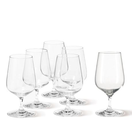 Leonardo Stemmed Water Glass: Durable Teqton Glass TIVOLI 300ml - Set of 6 Buy Online in Zimbabwe thedailysale.shop