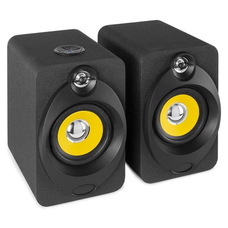 Vonyx XP40 Studio Monitor 4 with USB & Bluetooth Pair Black Buy Online in Zimbabwe thedailysale.shop