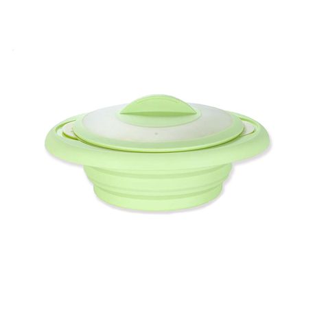 Multi-Function Collapsible Silicone Steamer Cooker and Colander Insert (1.6L) Buy Online in Zimbabwe thedailysale.shop