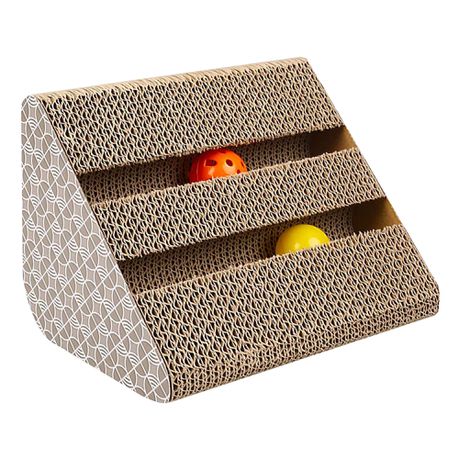 Triangle Cat Cardboard Scratcher Buy Online in Zimbabwe thedailysale.shop