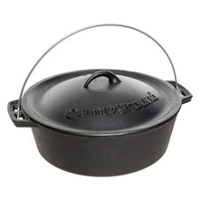 Load image into Gallery viewer, Campground No12 Flat Bottom Potjie Pot
