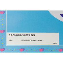 Load image into Gallery viewer, Presence - Baby Bibs Animal -  Nifty Way to Feed a Baby - Set of 3
