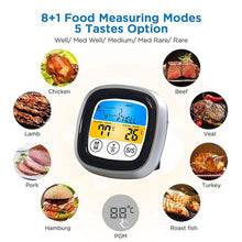 Load image into Gallery viewer, Lifespace 300deg Touch Screen Digital Thermometer with timer &amp; probe
