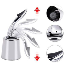 Load image into Gallery viewer, Stainless Steel Wine Bottle Stopper - Pack of 3
