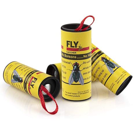 Sticky Ribbon Fly Catcher Traps - 4 Pack Buy Online in Zimbabwe thedailysale.shop