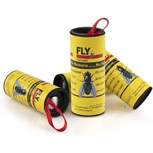 Load image into Gallery viewer, Sticky Ribbon Fly Catcher Traps - 4 Pack
