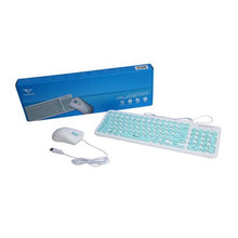 Load image into Gallery viewer, Alcatroz Jellybean U2000 Keyboard &amp; Mouse - White &amp; Mint
