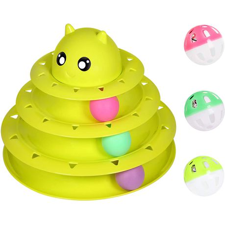 Turntable Cat Toy Balls Buy Online in Zimbabwe thedailysale.shop