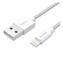 Load image into Gallery viewer, Orico Lightning 1m Nylon Cable - Silver

