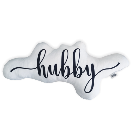 Hubby shaped Scatter Cushion - 30x60cm Buy Online in Zimbabwe thedailysale.shop