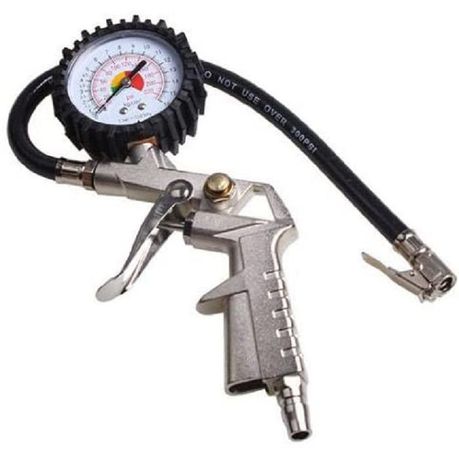Tyre Pressure Gauge With Flexible Hose Buy Online in Zimbabwe thedailysale.shop