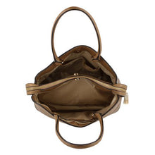 Load image into Gallery viewer, Pierre Cardin Nadia Croc Top Handle Bag Stone
