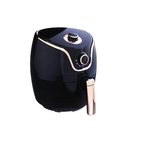 1400 Watt 3.5L Healthy Living Domestic Air Fryer & Baking Unit -Black Gold Buy Online in Zimbabwe thedailysale.shop