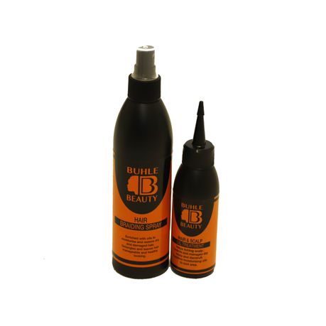 Buhle Beauty Braiding Spray and Hair & Sculp Oil Treatment Kit Buy Online in Zimbabwe thedailysale.shop
