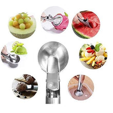 Load image into Gallery viewer, FI- Modern Steel Ice Cream Scoop: Trigger Model
