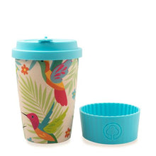 Load image into Gallery viewer, Bamboo Cup 400ml Birds
