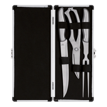 Load image into Gallery viewer, Carving Set in Aluminium Case
