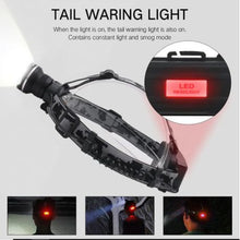Load image into Gallery viewer, T6 LED 1800 Lumen Rechargeable Headlamp With Zoomable Focus
