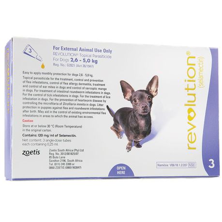 Revolution Purple Dogs (2.6 - 5kg) Buy Online in Zimbabwe thedailysale.shop