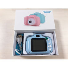 Load image into Gallery viewer, 1080P Kids Camera with Microphone and 2 Screen - Blue

