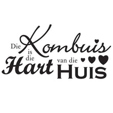 Load image into Gallery viewer, Fantastick - Kombuis Quote Vinyl Wall Poetry
