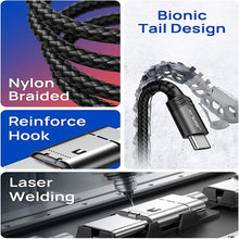 Load image into Gallery viewer, JSAUX USB-A 3.0 to USB-C Charging Cable - 2m
