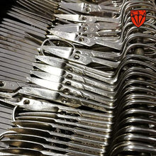 Load image into Gallery viewer, Kellermann Manicure Set Leather Extra-Fine Black L7871FN 11 Piece
